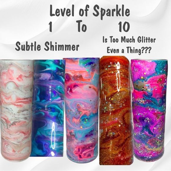 We Design Together Custom Epoxy Tumbler With Name or Saying - Picture 6 of 13